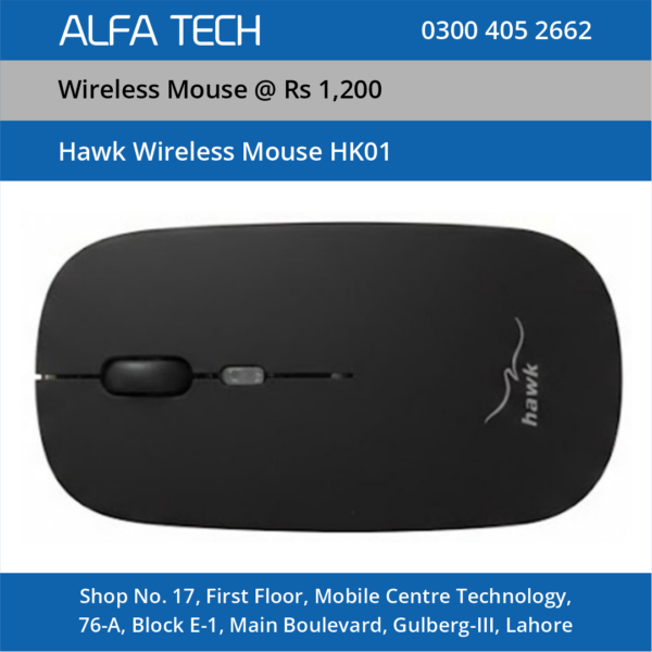 Hawk Wireless Mouse HK01 | ALFA TECH